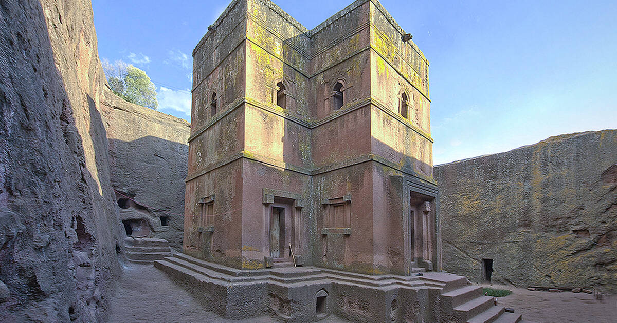 an image of lalibela rock-hewn churches